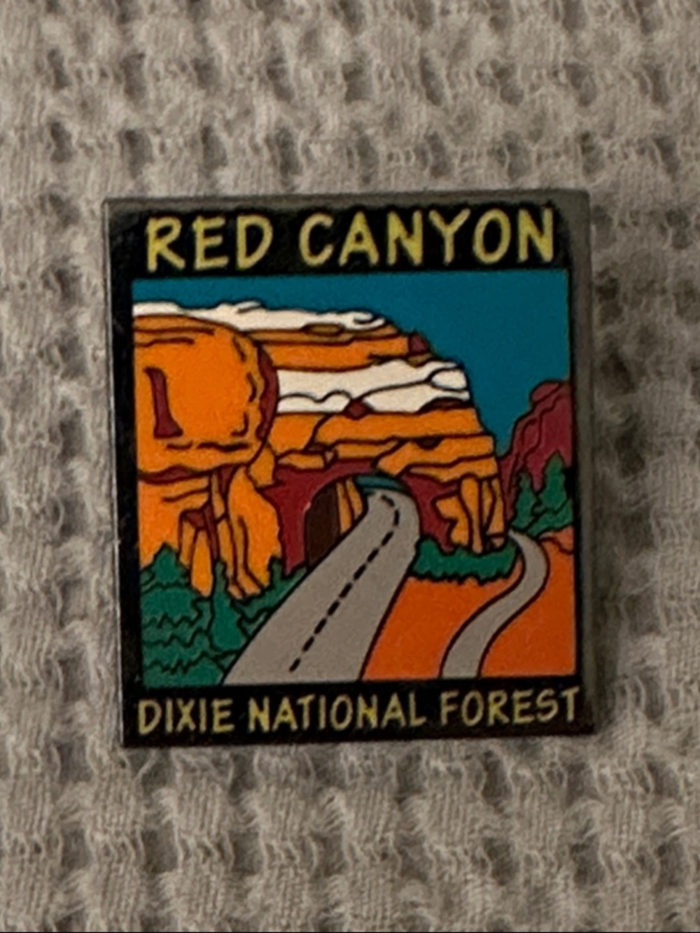 Red Canyon Dixie National Forest Pin